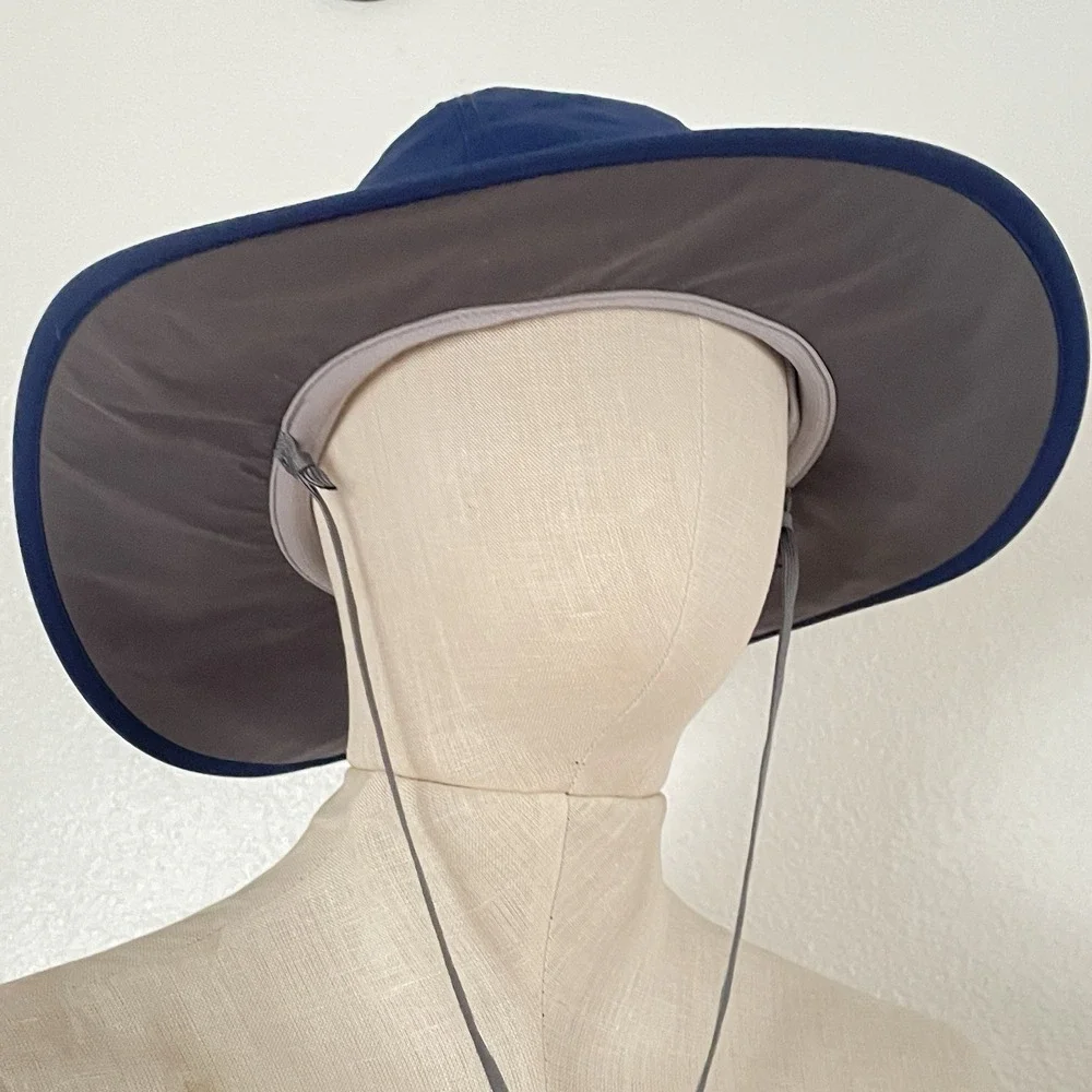 Outdoor Research Sunbriolet Sun Hat M Navy Blue UPF50+ Bucket Hat